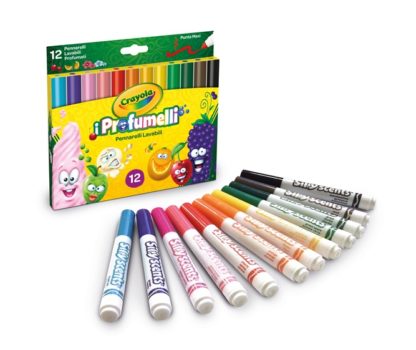 Crayola Crayola Confezione 12 Pennarelli Punta Maxi Profumelli 58-8337 