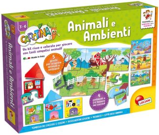 Carotina Maxi Animali E Ambienti – Lisciani – 60146